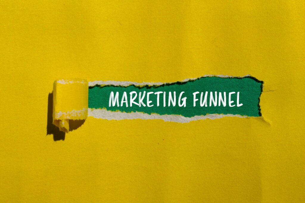 Graphic showing how websites serve as the critical conversion point and first-party data collection hub in the modern marketing funnel.