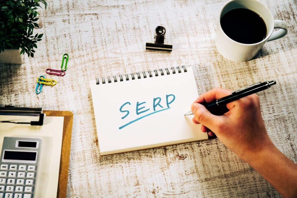 keyword research for beginners showing Google SERP analysis and competition results